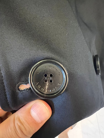 Burberry Classic Black Double-Breasted Trench Coat