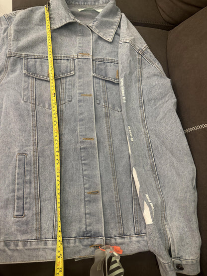 Off-White™ temperature denim jacket – spring/summer 2018 collection