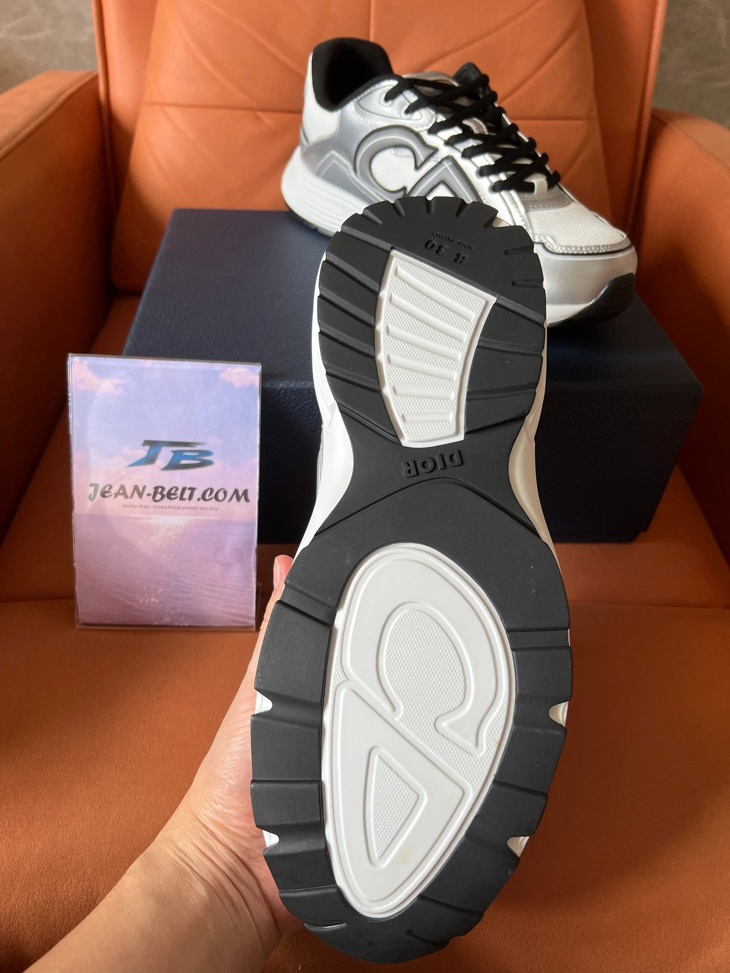 Zapatillas reflectantes Dior B30 Runner