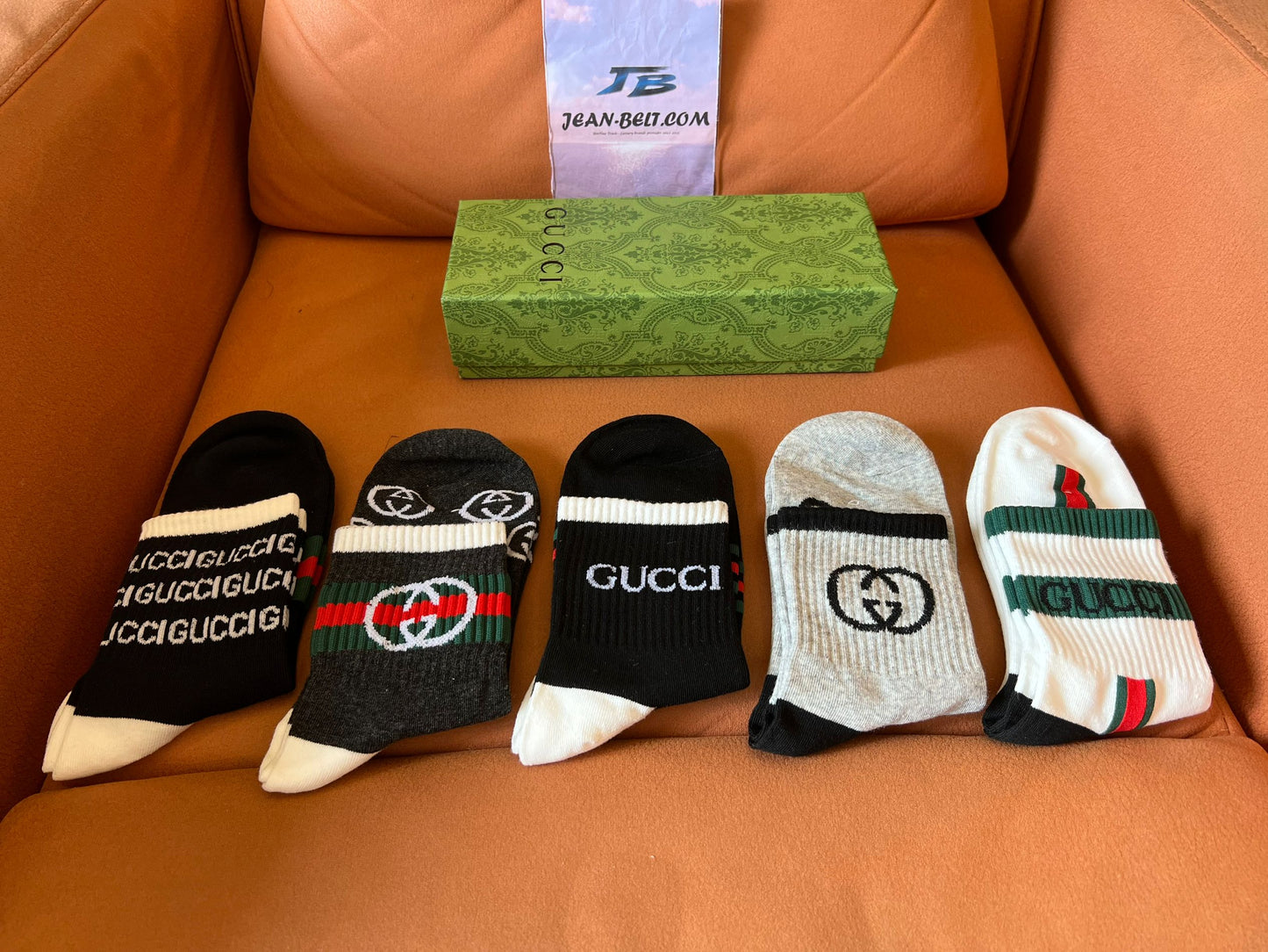Conjunto de calcetines cortos Gucci