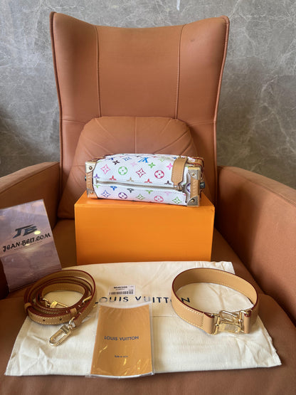 Louis Vuitton  multicolor side trunk bag