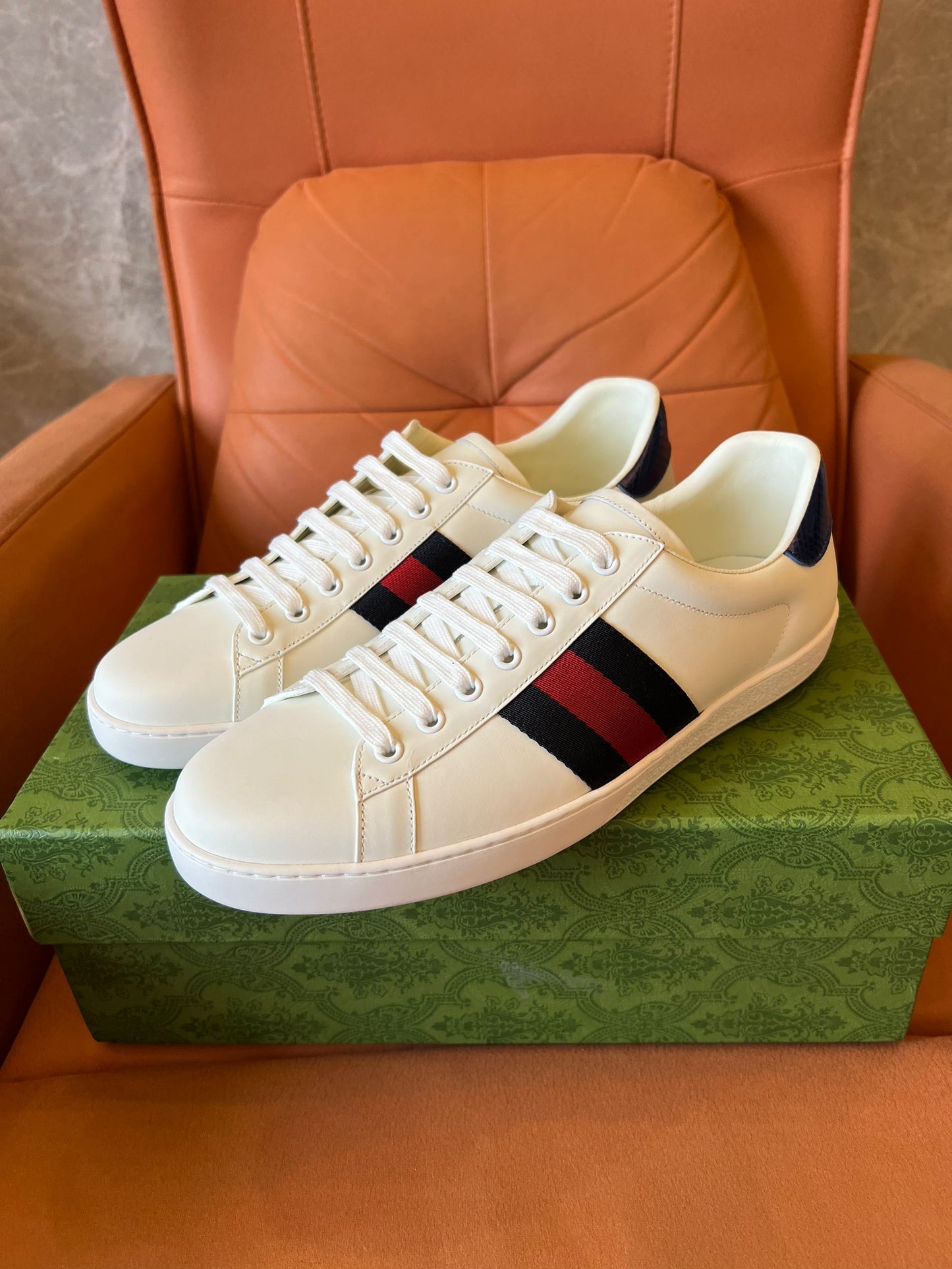 Tênis Gucci Ace branco