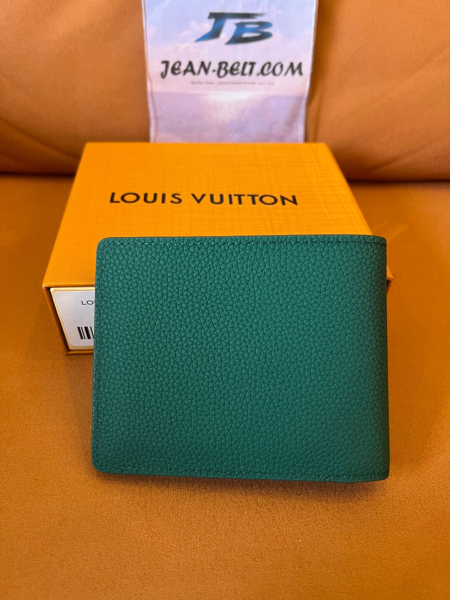 Louis Vuitton multiple wallet – emerald green