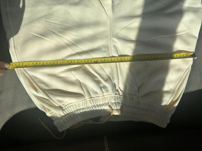 Shorts brancos com cordão e logotipo Rhude x McLaren