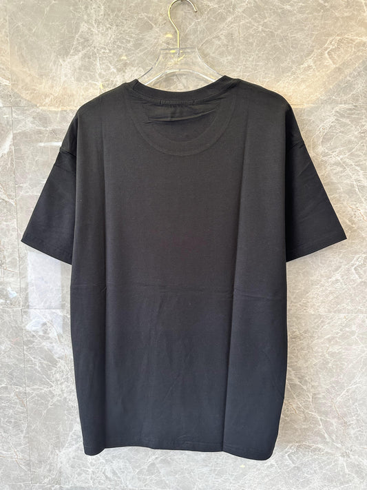 Chanel Black Heart Graphic T-shirt