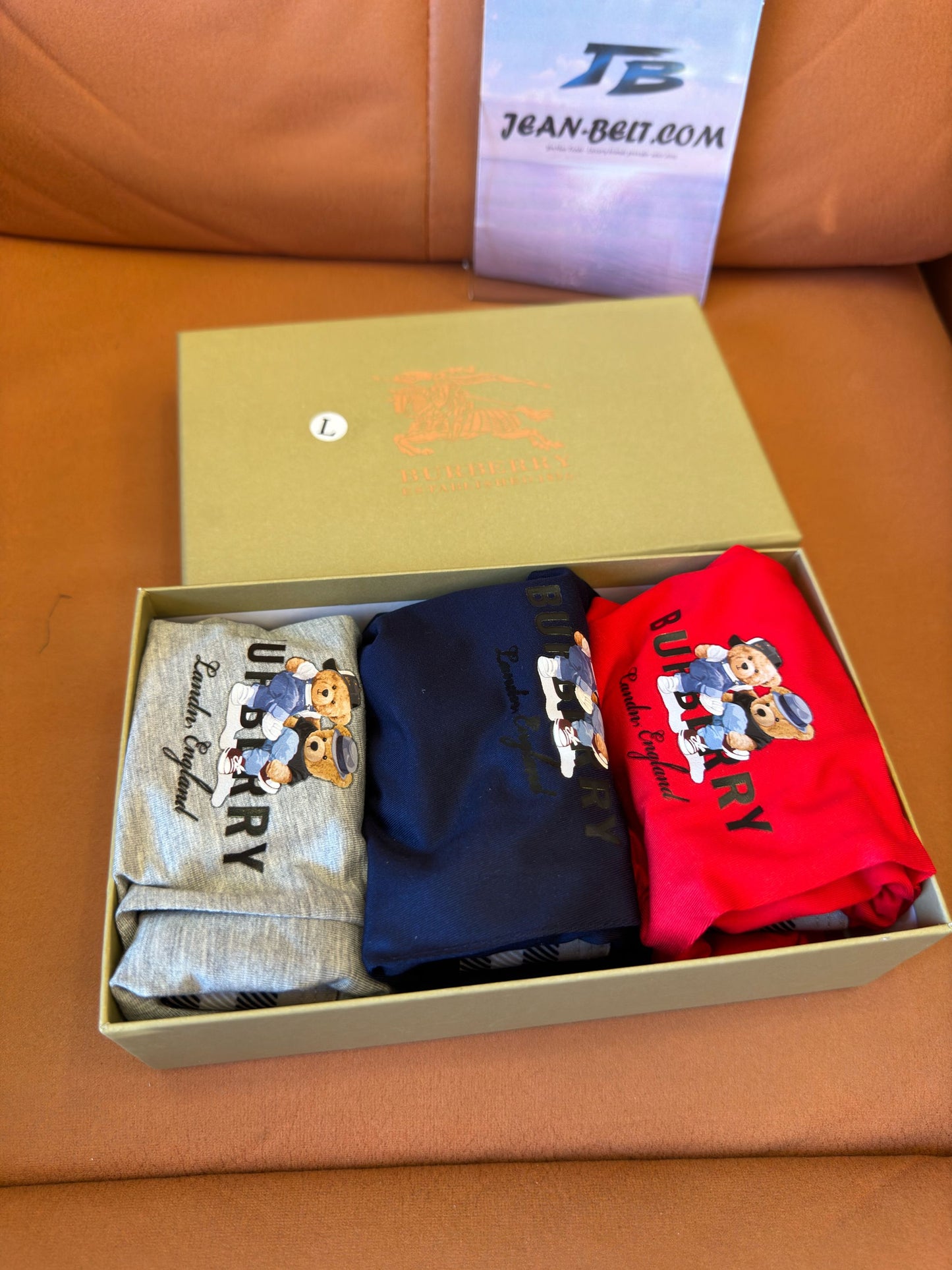 Burberry Men's Boxer Briefs Gift Set – 3pack