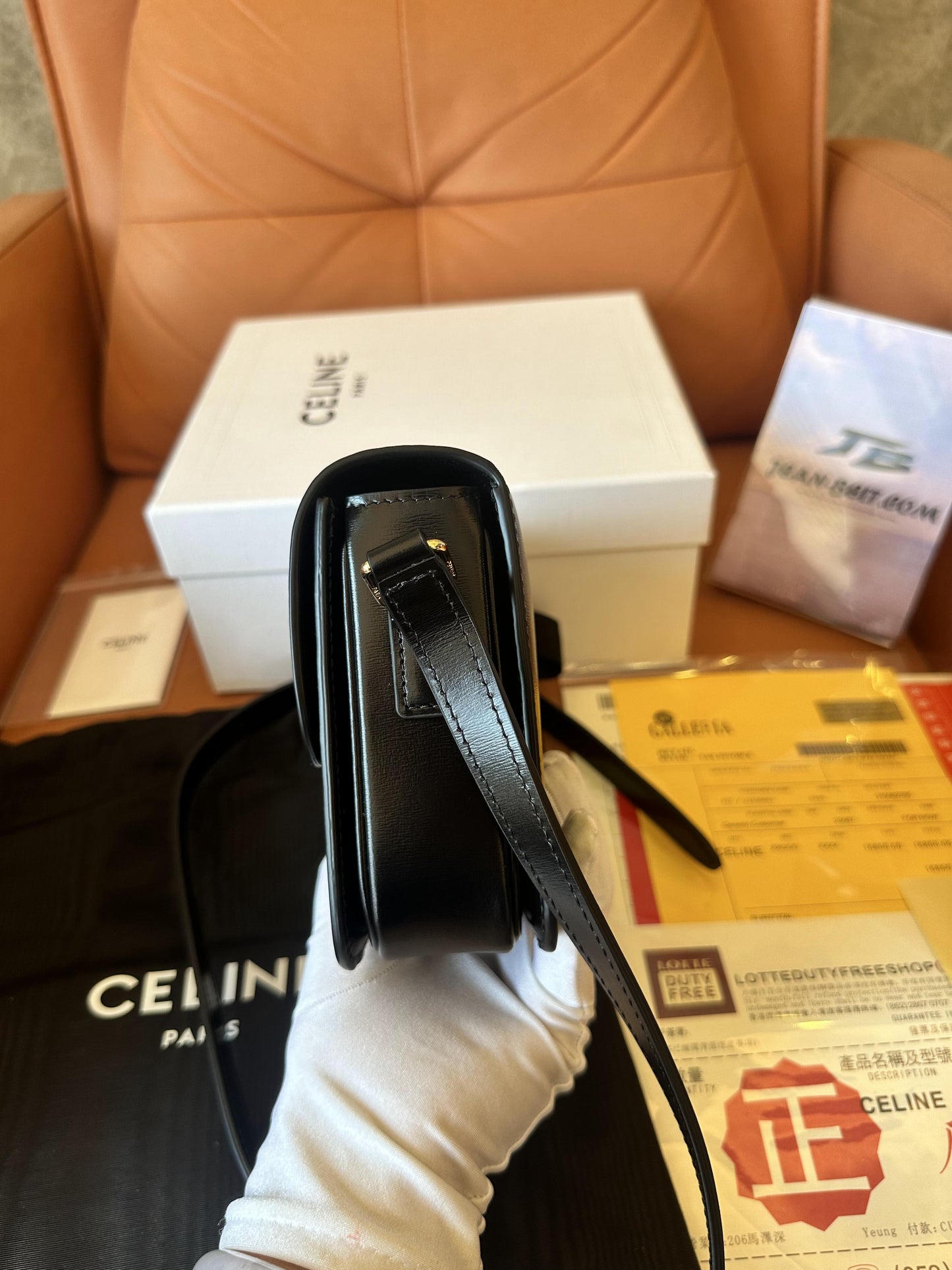 Celine Triomphe Teen Shoulder Bag
