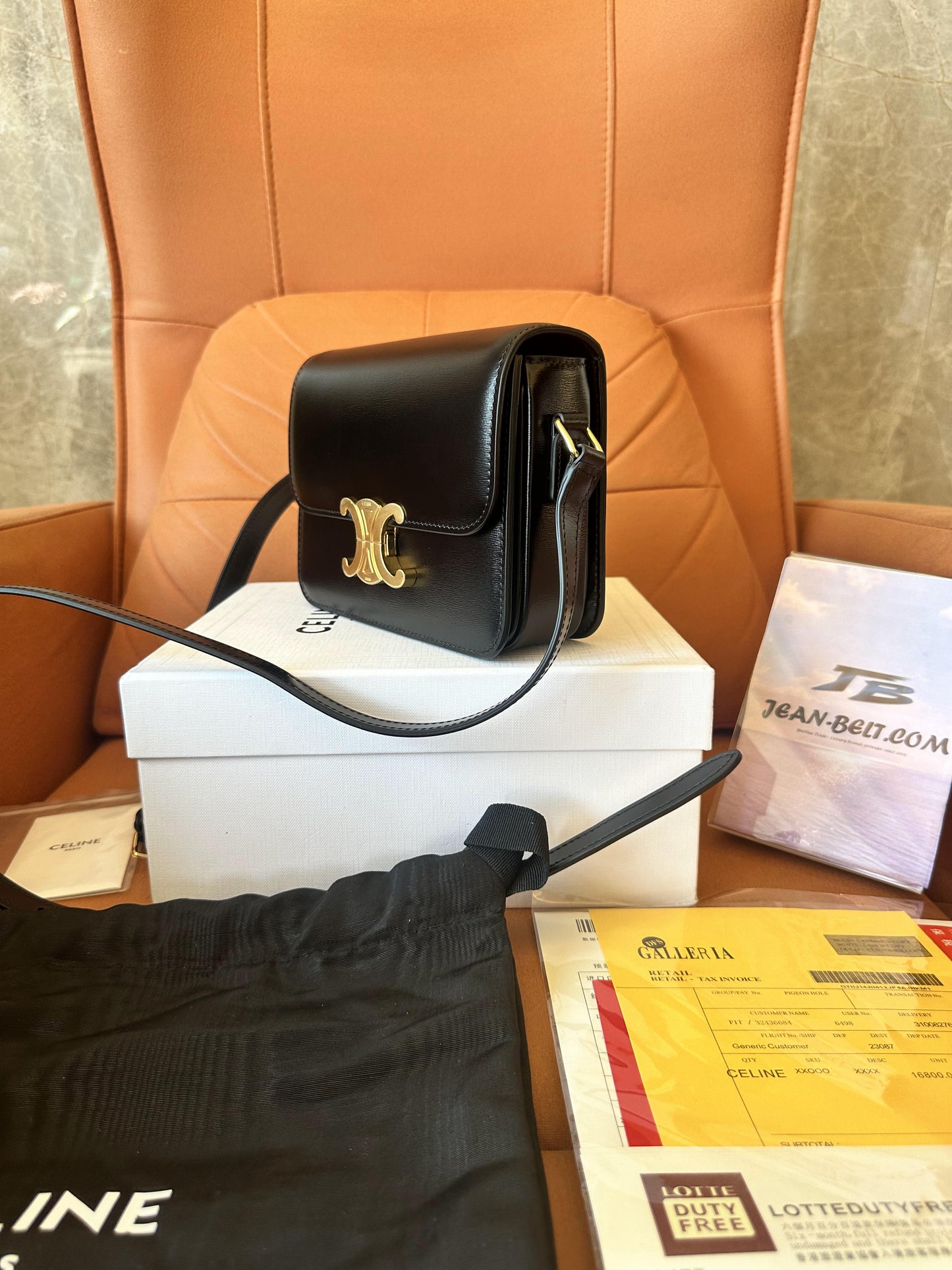 Celine Triomphe Teen Shoulder Bag