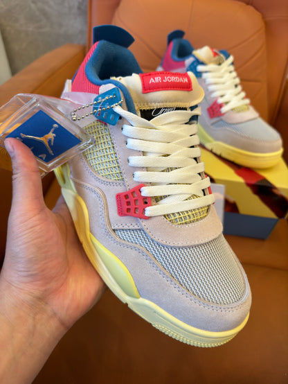 Air Jordan 4 Union Guava Ice Limited Edition Collaborative Sneakers