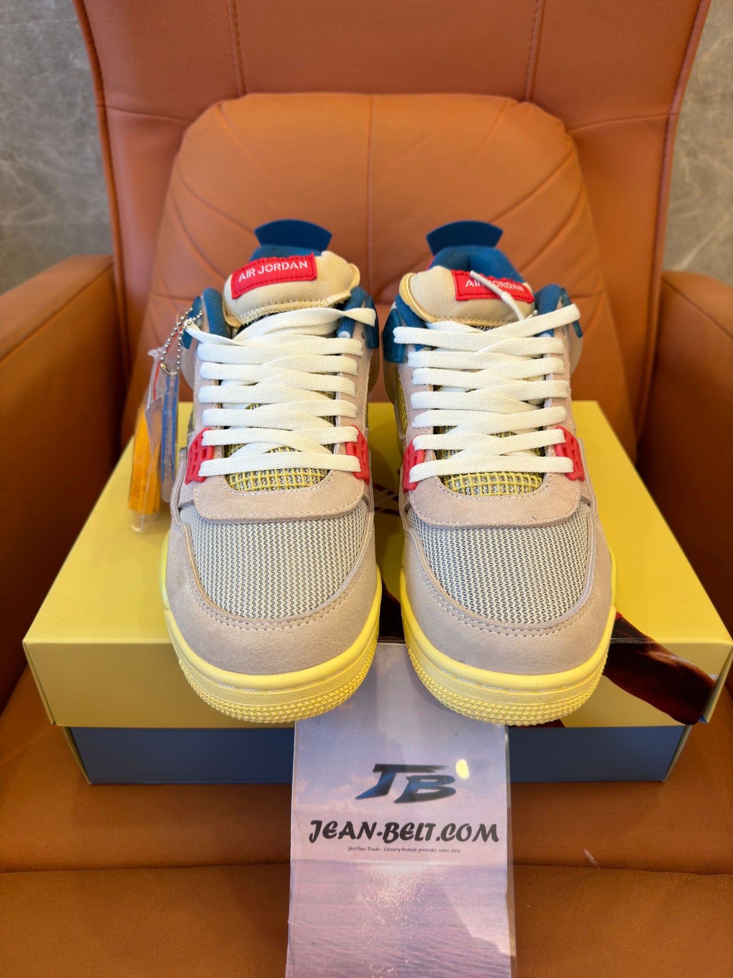 Air Jordan 4 Union Guava Ice Limited Edition Collaborative Sneakers
