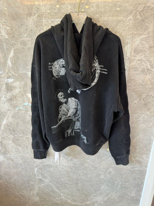 Off-White oversized graphic print hoodie