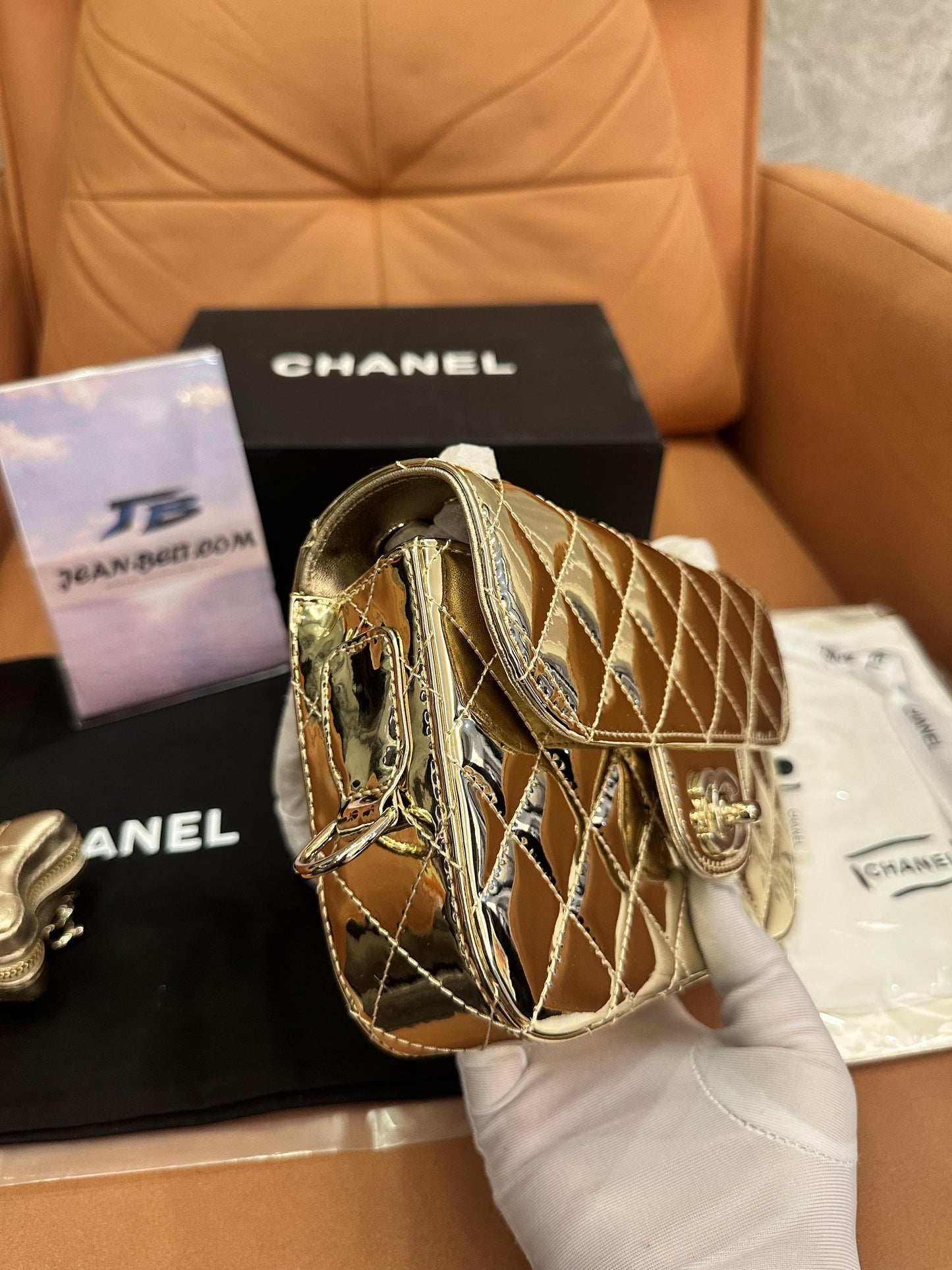 Chanel 24C Mini Flap Bag & Star Coin Purse