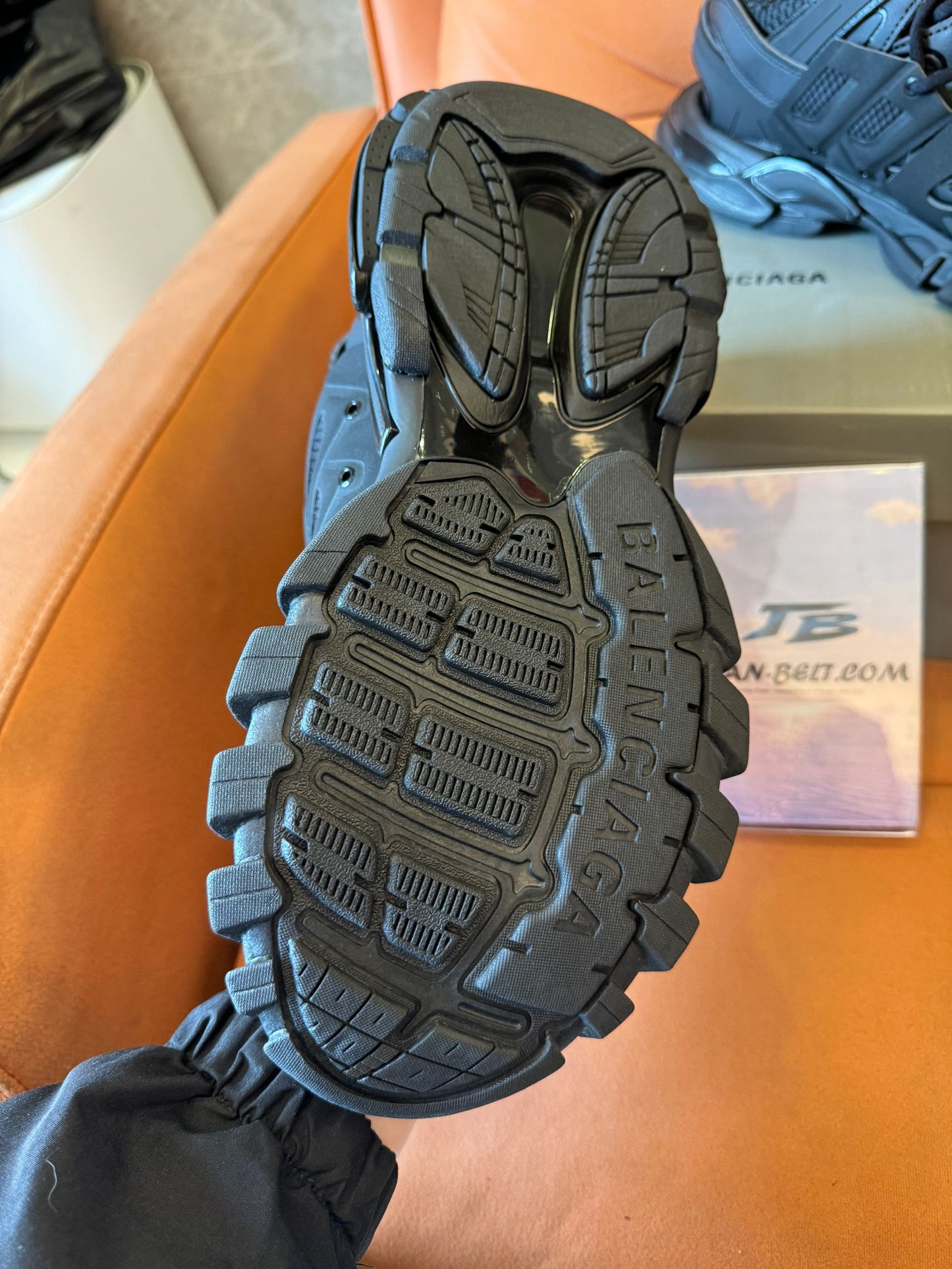 Balenciaga Track 2 All-Black Mesh & Nylon Sneakers