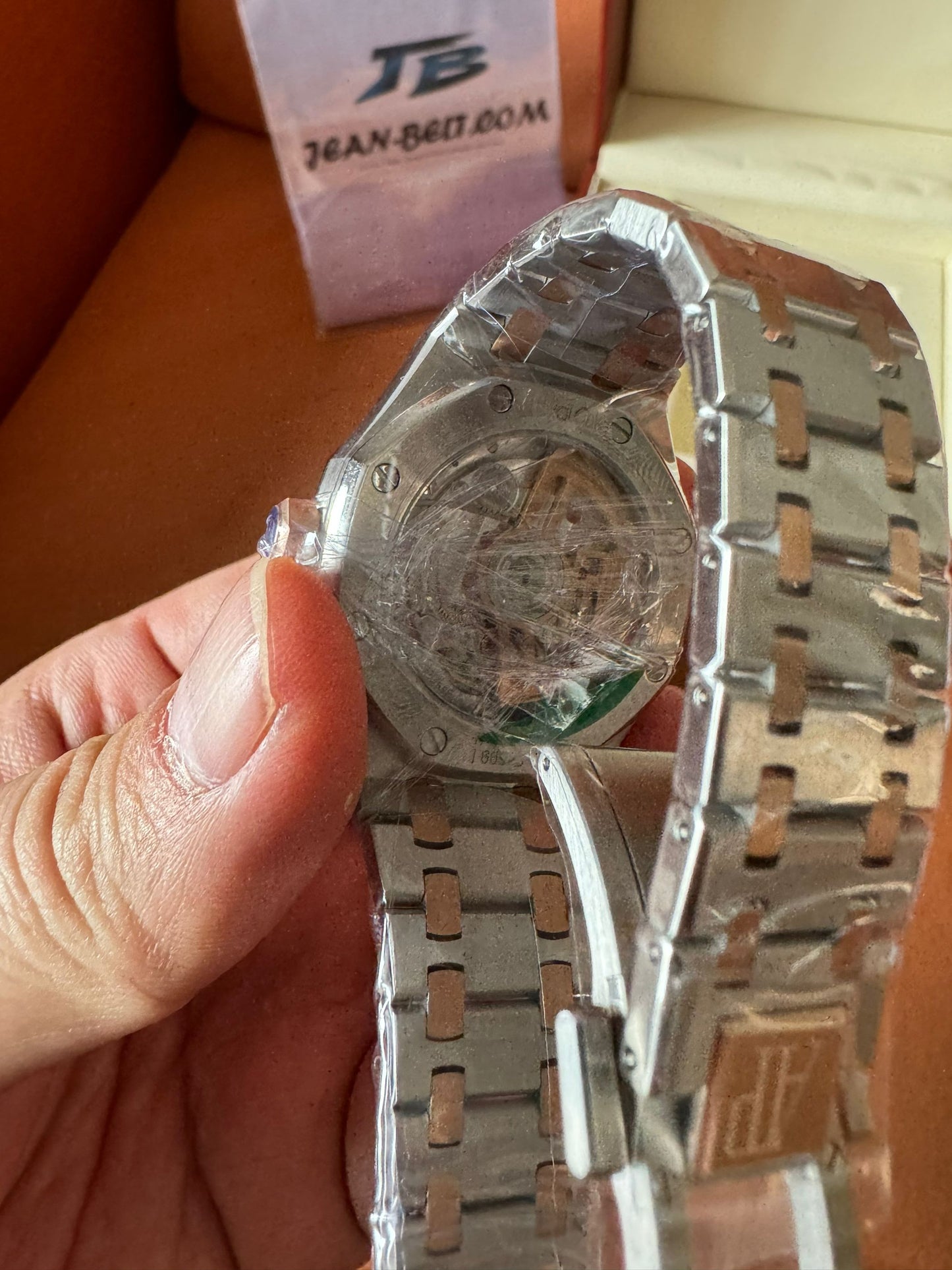 Audemars Piguet Royal Oak silver dial stainless steel & rose gold watch