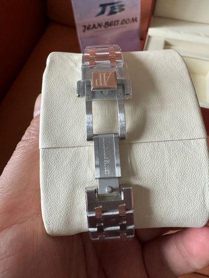 Audemars Piguet Royal Oak silver dial stainless steel & rose gold watch
