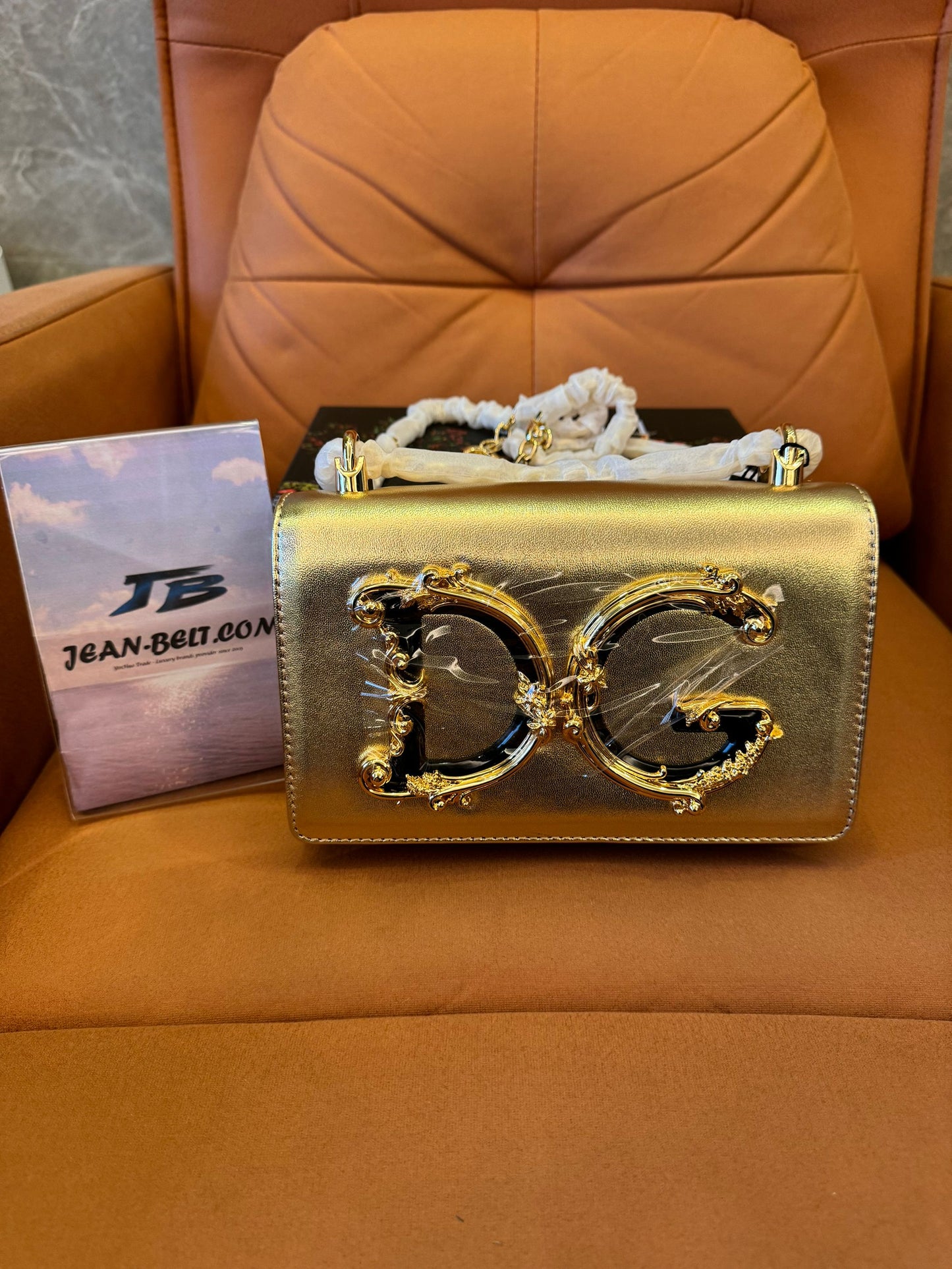 Sac bandoulière métallique 'dg girls' Dolce & Gabbana