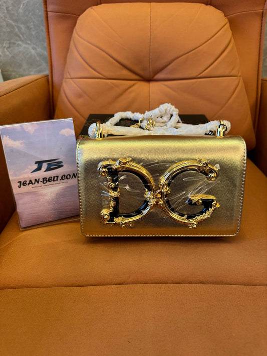 Sac bandoulière métallique 'dg girls' Dolce & Gabbana