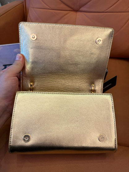 Sac bandoulière métallique 'dg girls' Dolce & Gabbana