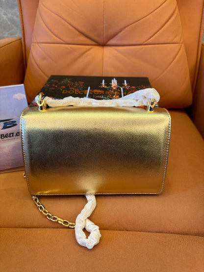 Sac bandoulière métallique 'dg girls' Dolce & Gabbana