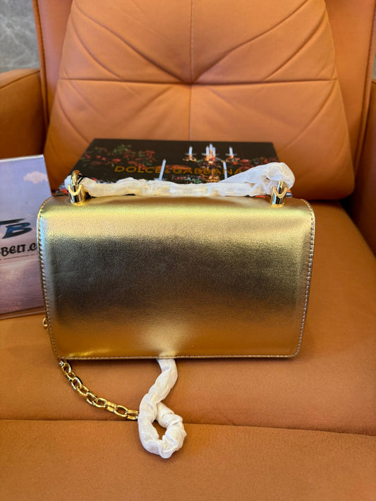 Sac bandoulière métallique 'dg girls' Dolce & Gabbana
