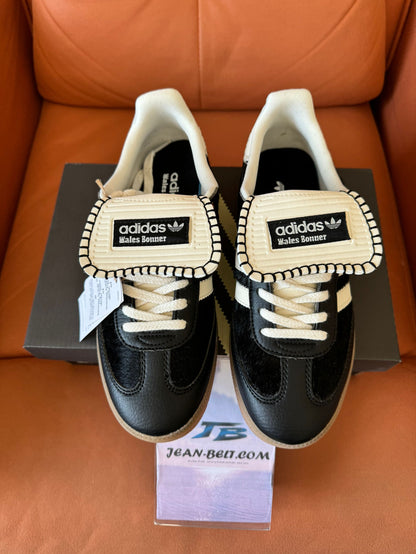 Adidas x Gucci Gazelle Black & White Pony Hair Collaboration Sneakers