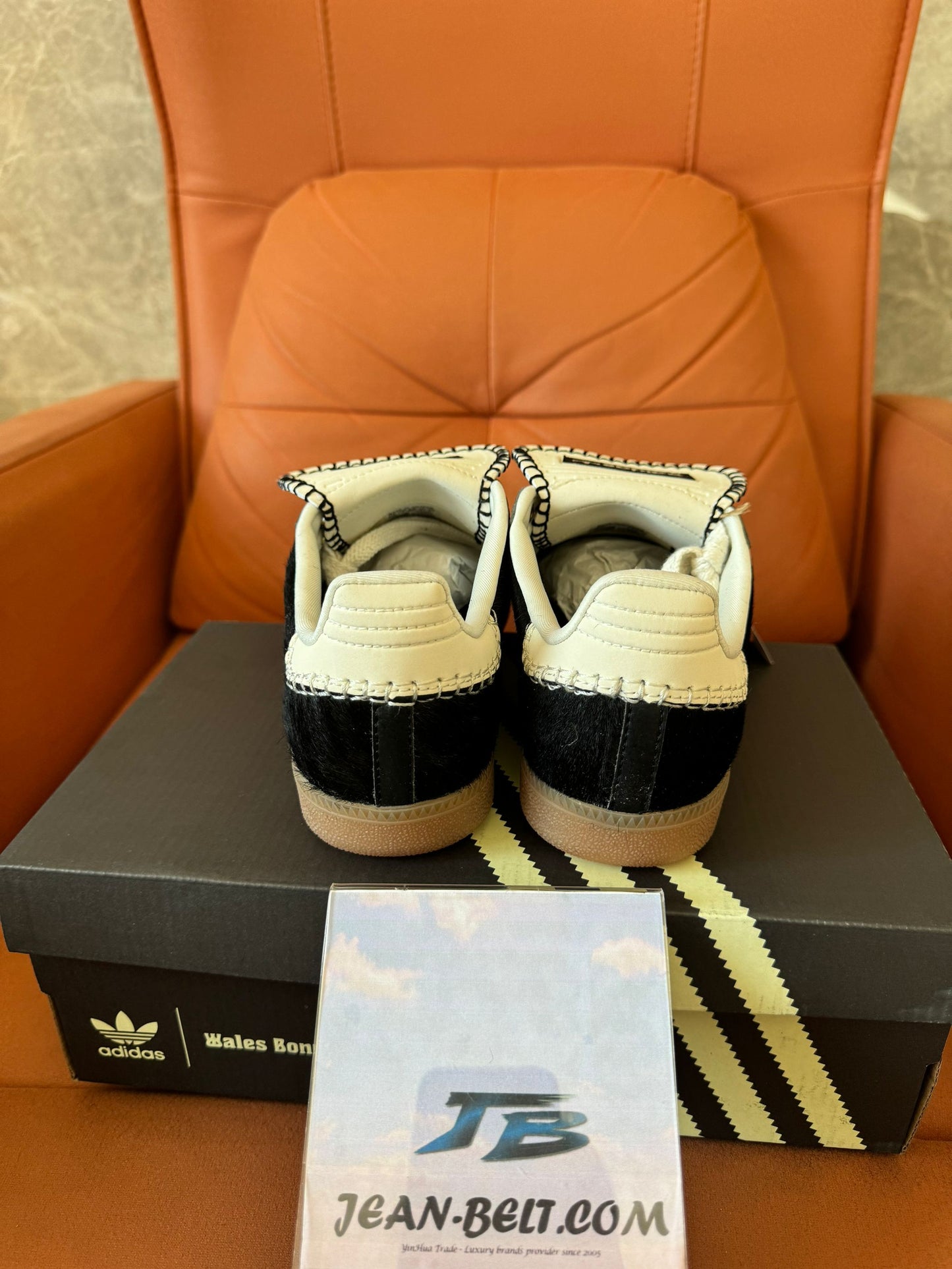 Adidas Originals Wales Bonner Samba Low Sneakers - Black & White