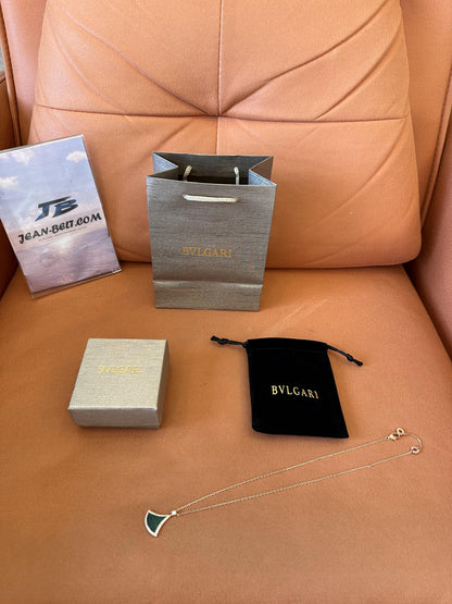 Bvlgari Green Serpenti Viper Necklace