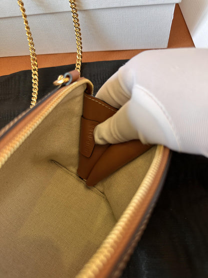 Mala a Tiracolo Céline Canvas Calfskin Camera