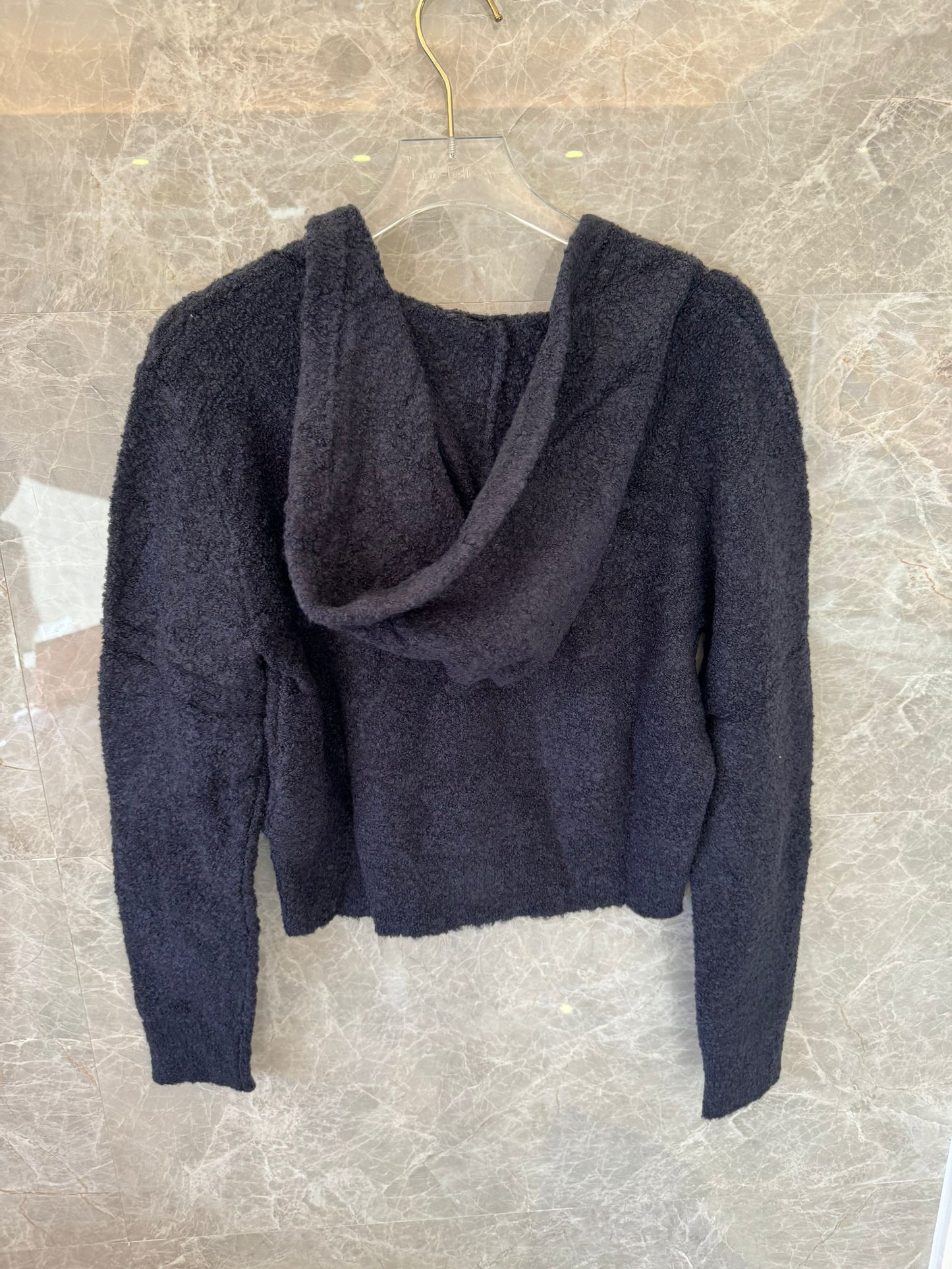 Conjunto de sudadera y pantalón de punto con textura suave de Dior en negro