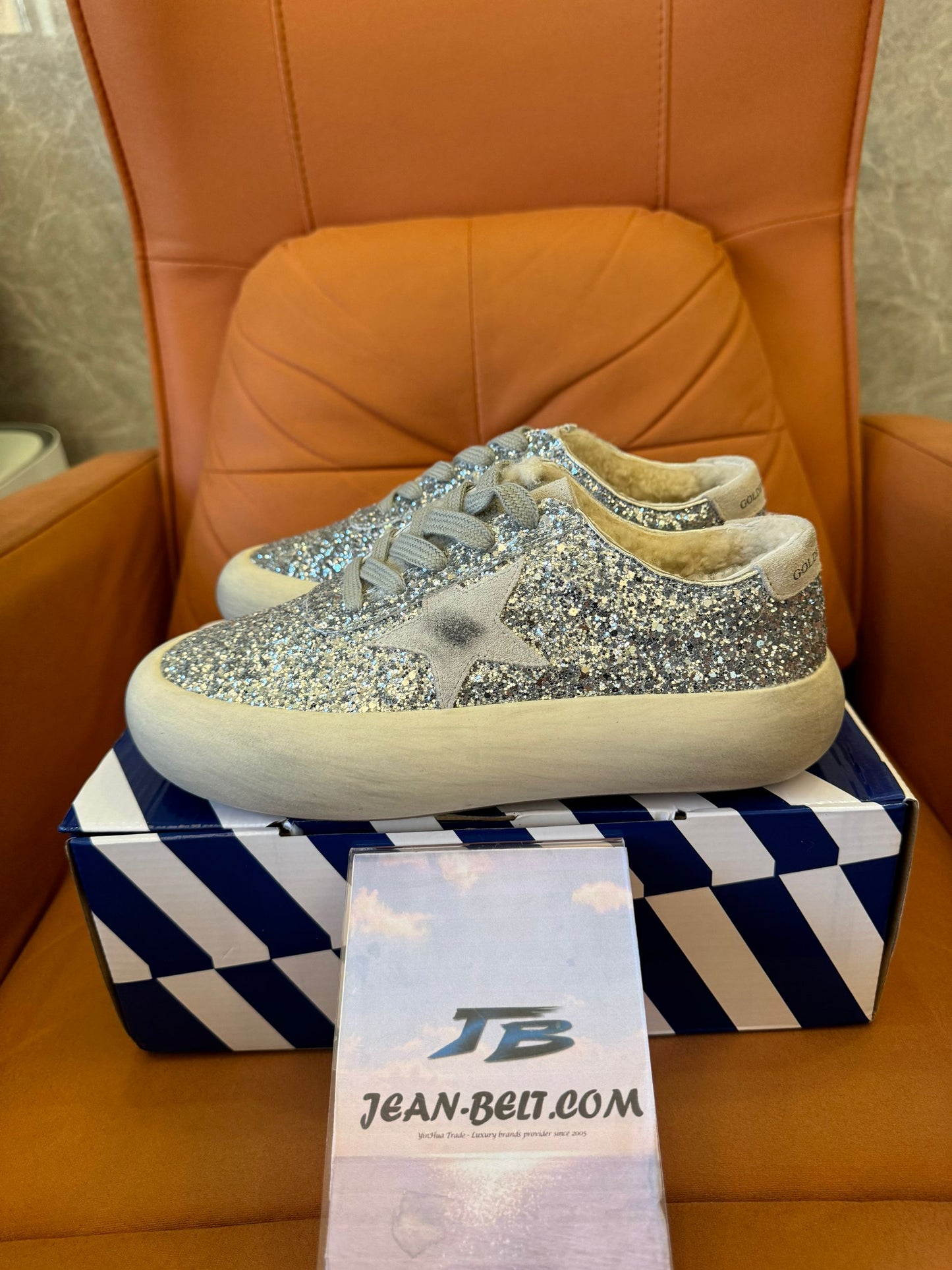 Zapatillas Golden Goose Glitter Superstar (edición limitada para mujer)