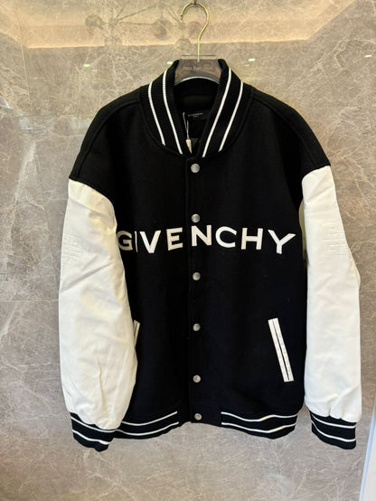 Chaqueta universitaria de Givenchy - blanco y negro