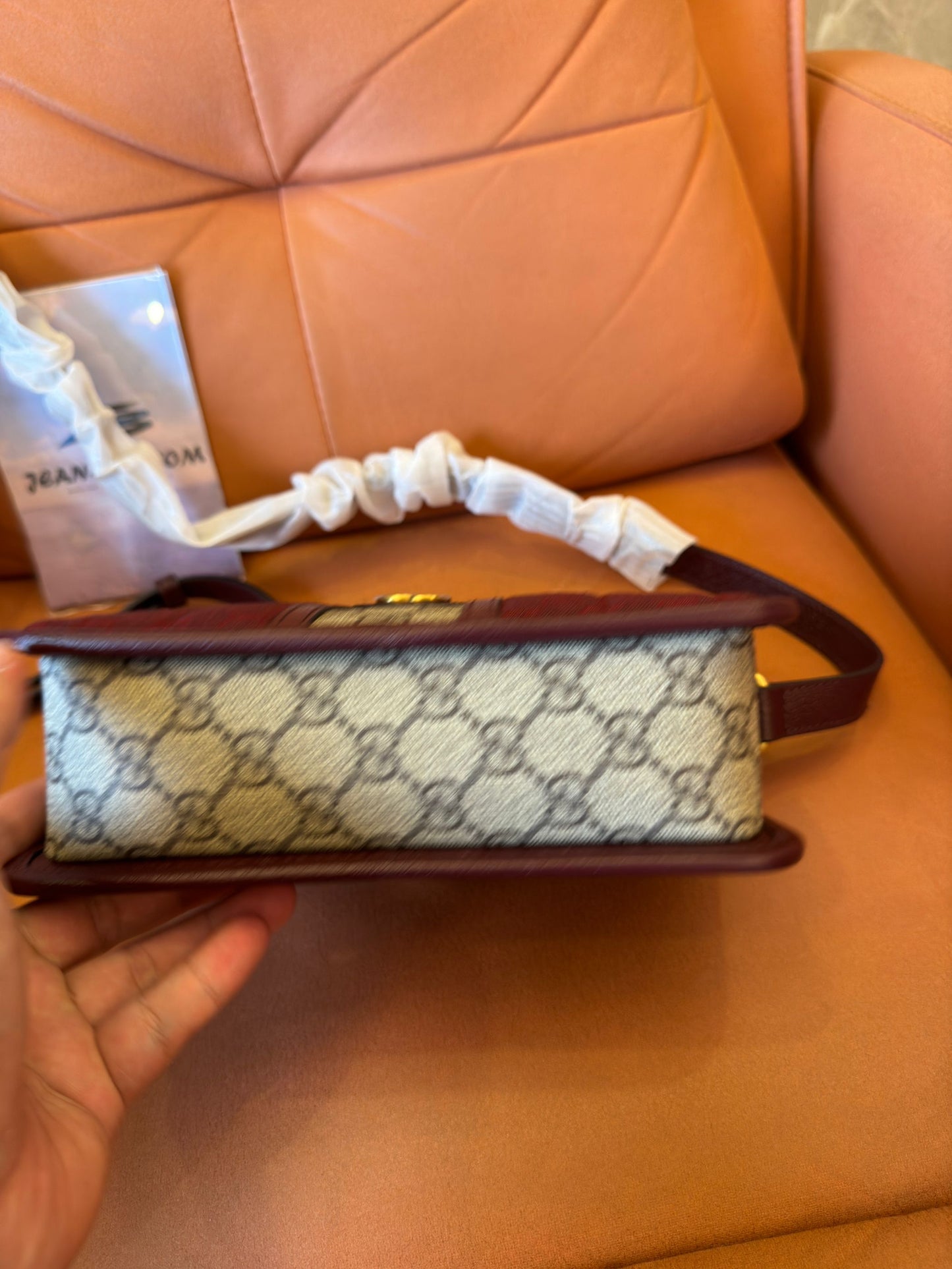 Sac bandoulière mini Gucci ophidia en toile supreme