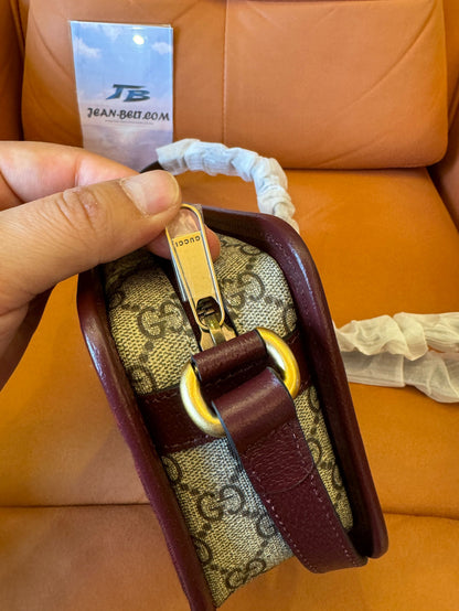 Sac bandoulière mini Gucci ophidia en toile supreme