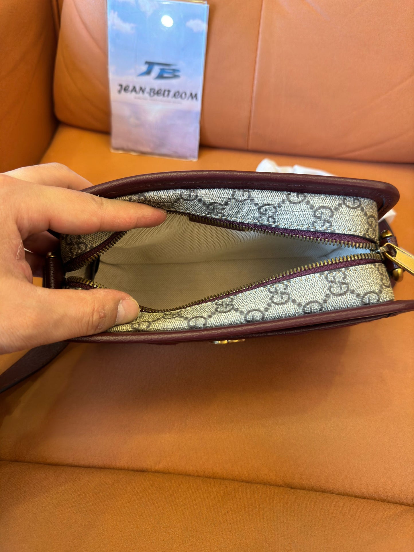 Sac bandoulière mini Gucci ophidia en toile supreme