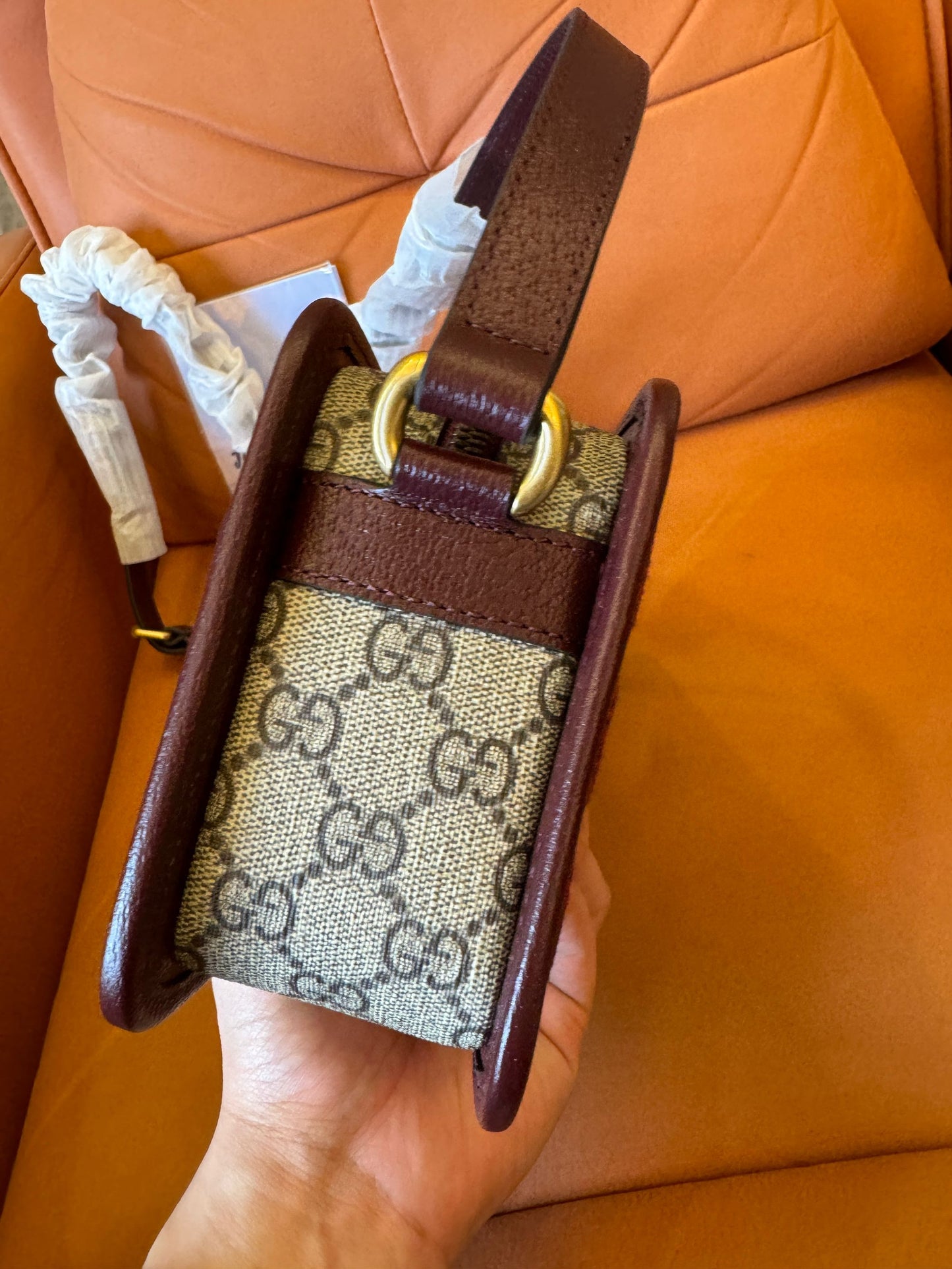 Sac bandoulière mini Gucci ophidia en toile supreme