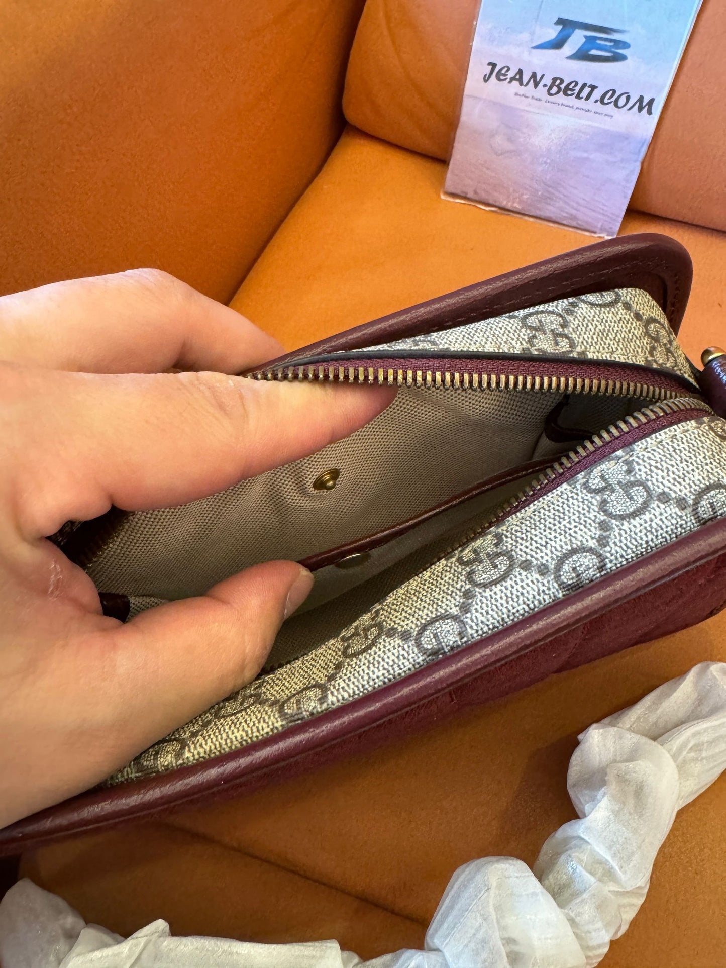 Sac bandoulière mini Gucci ophidia en toile supreme