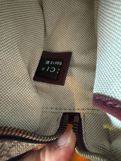 Sac bandoulière mini Gucci ophidia en toile supreme