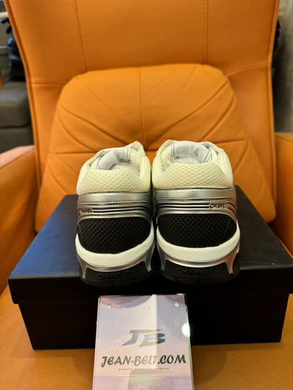 Chanel Mesh & Metallic Leather Sneakers