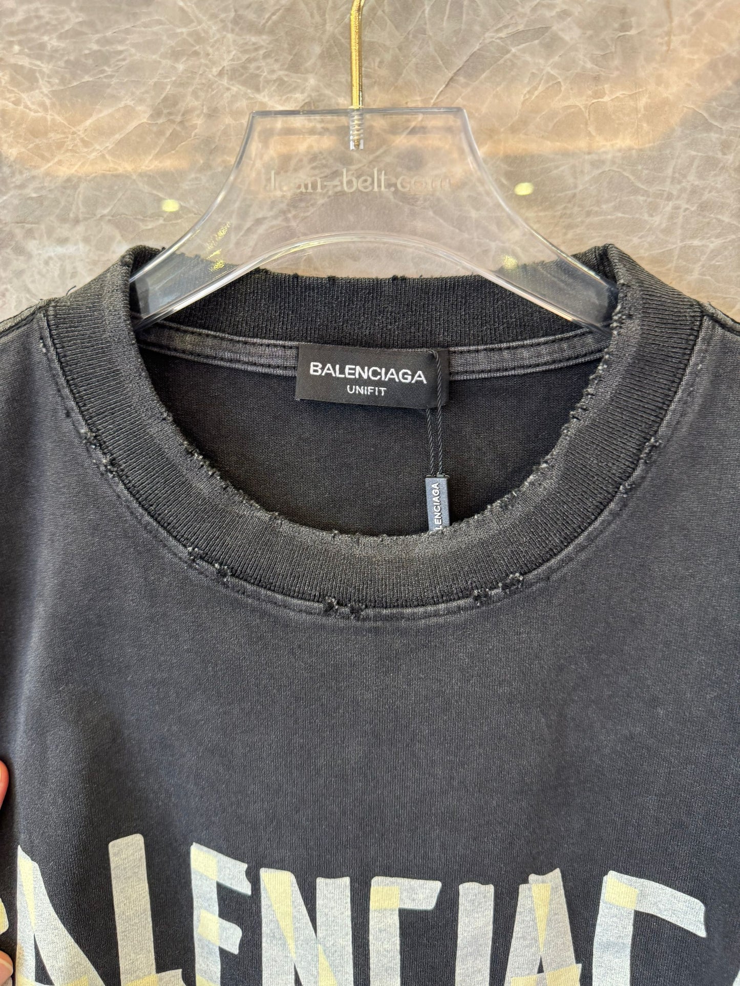 Balenciaga Oversized T-shirts in Vintage Washed Effect
