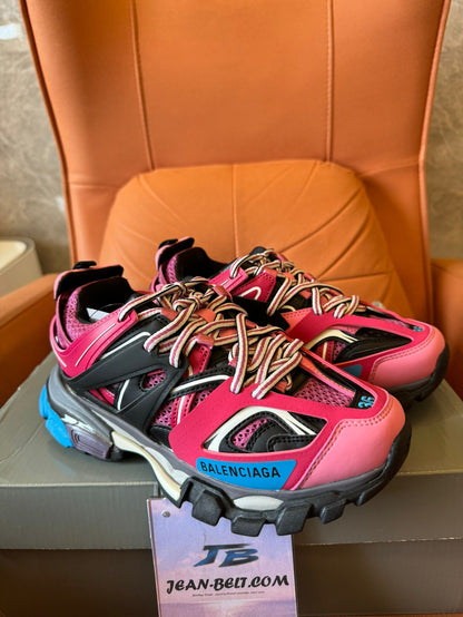 Balenciaga Track 2 Sneakers Pink/Black/Blue"