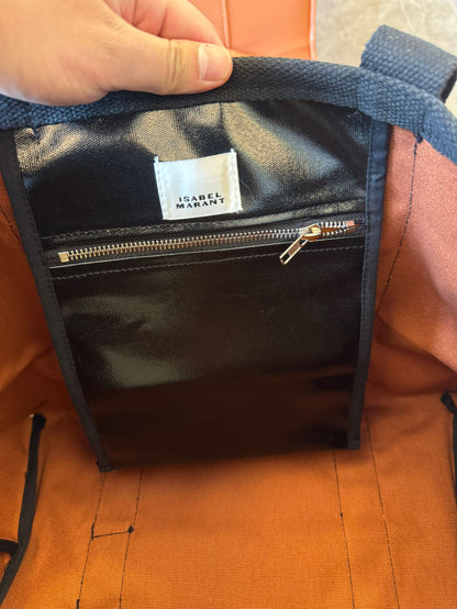 Bolso Isabel Marant de lona alquitranada
