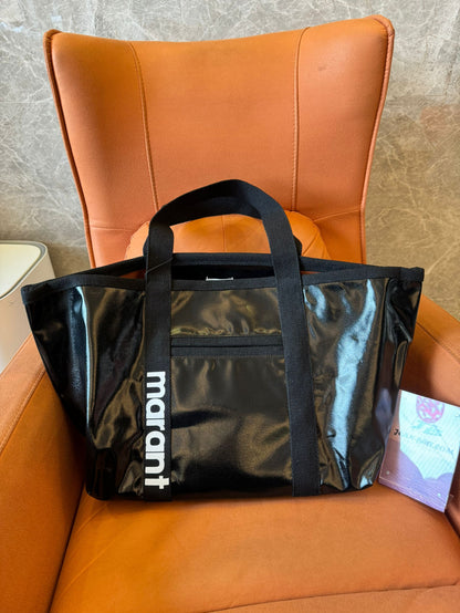 Bolso Isabel Marant de lona alquitranada
