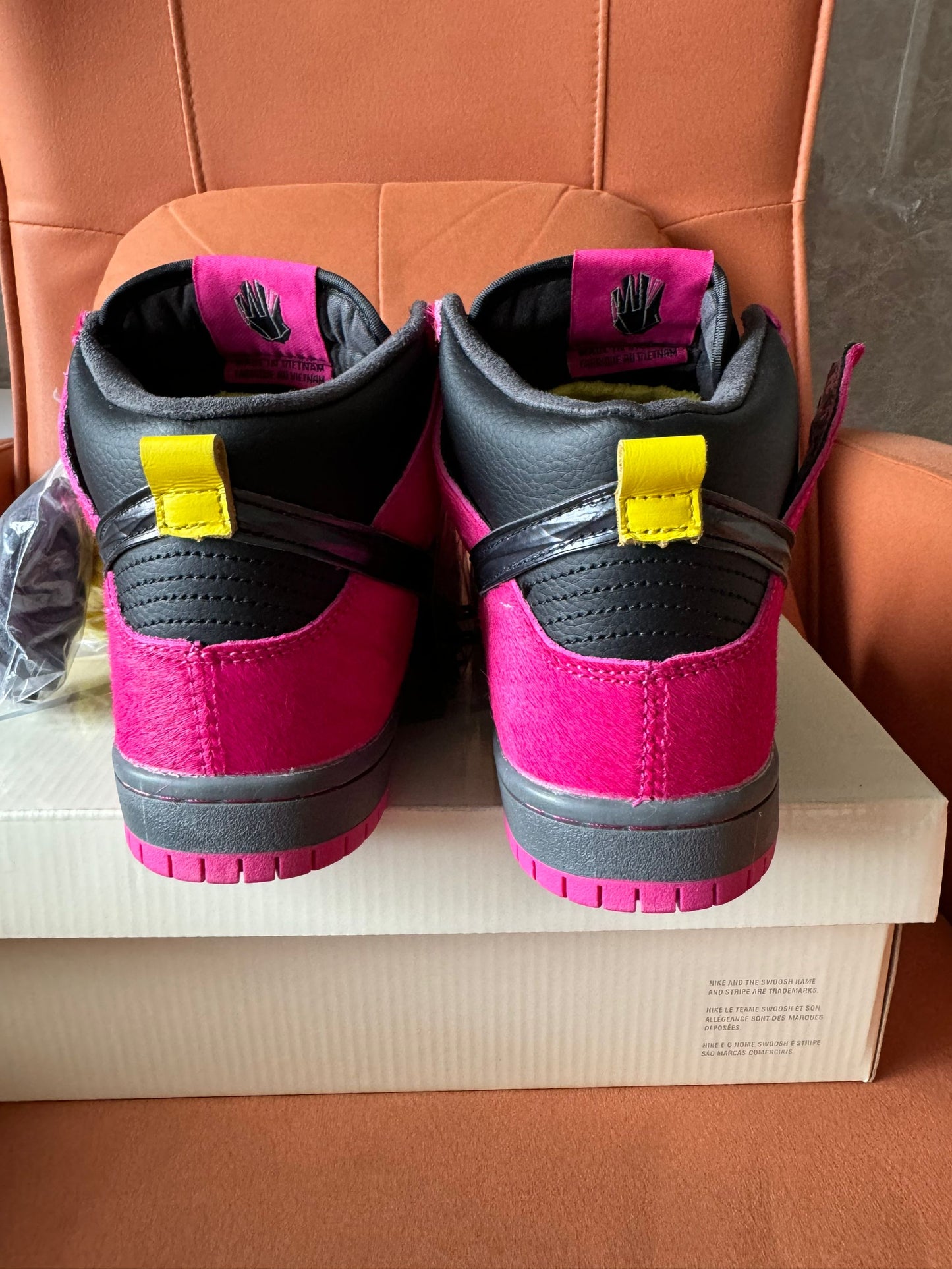 Nike Dunk High Premium "Pelo de poni rosa"