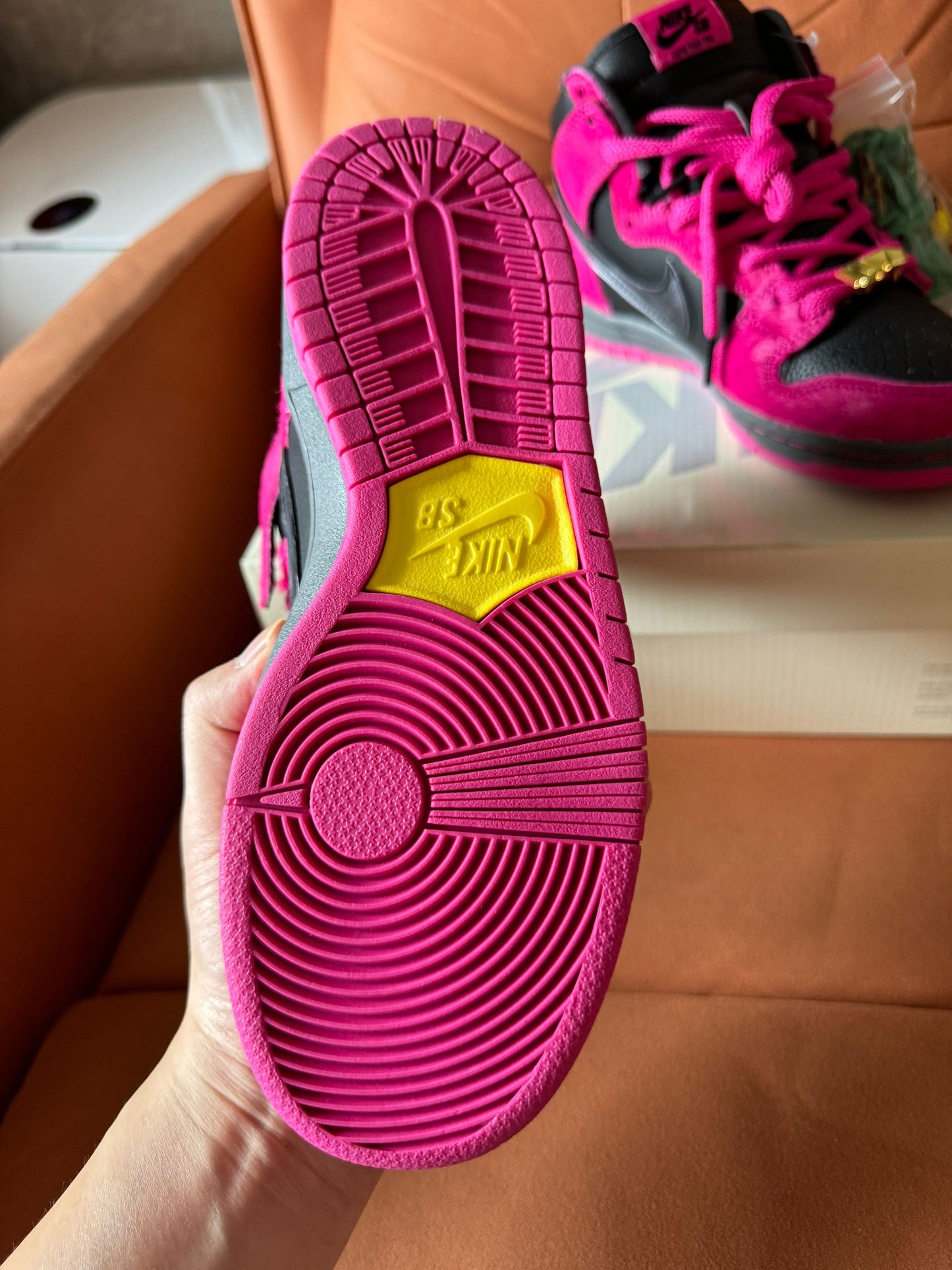 Nike Dunk High Premium "Pelo de poni rosa"