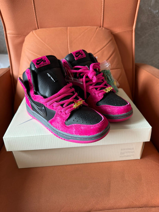 Nike Dunk High Premium "Pelo de poni rosa"