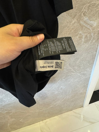 Palm Angels black logo t-shirt