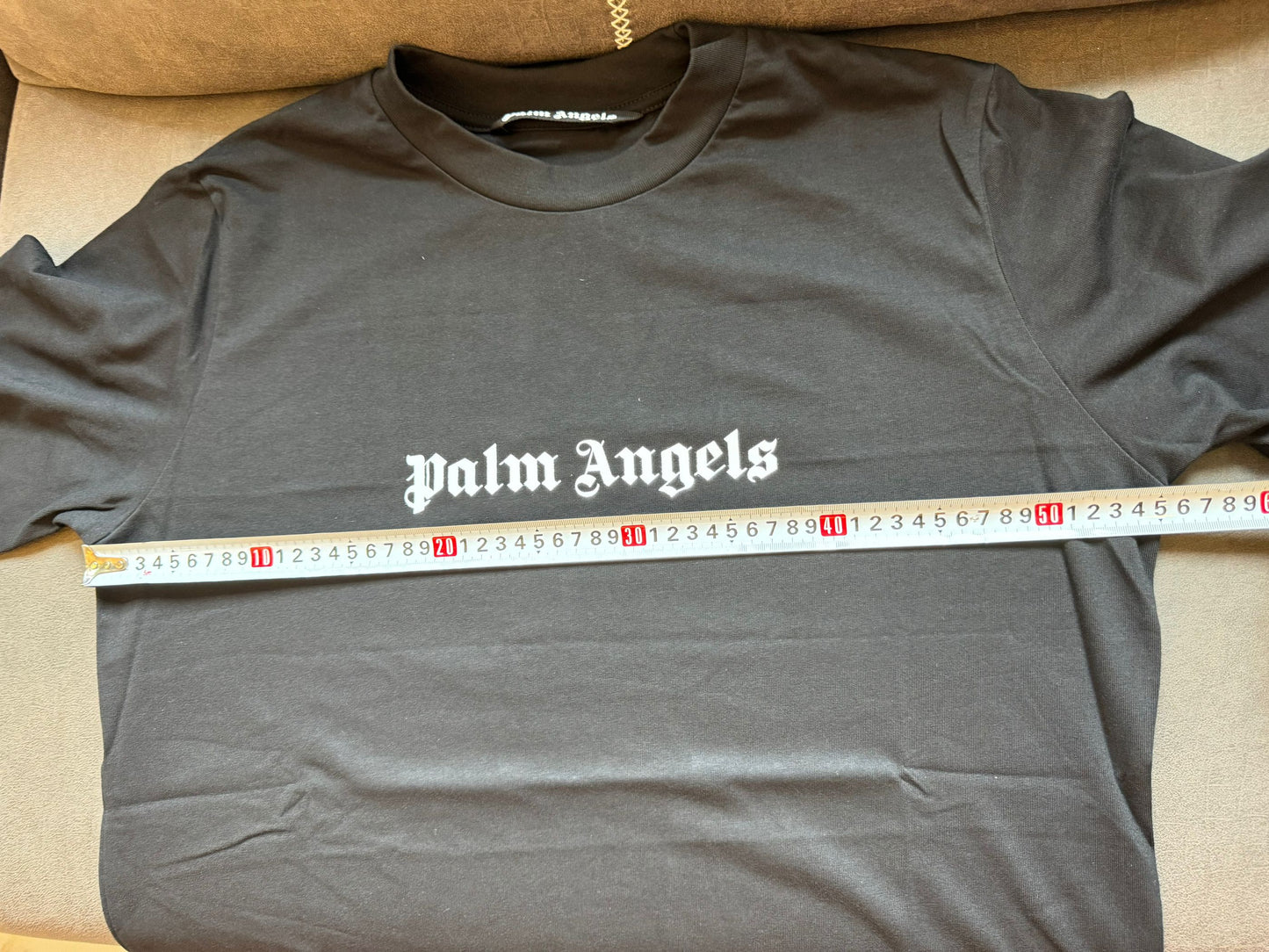 Palm Angels black logo t-shirt