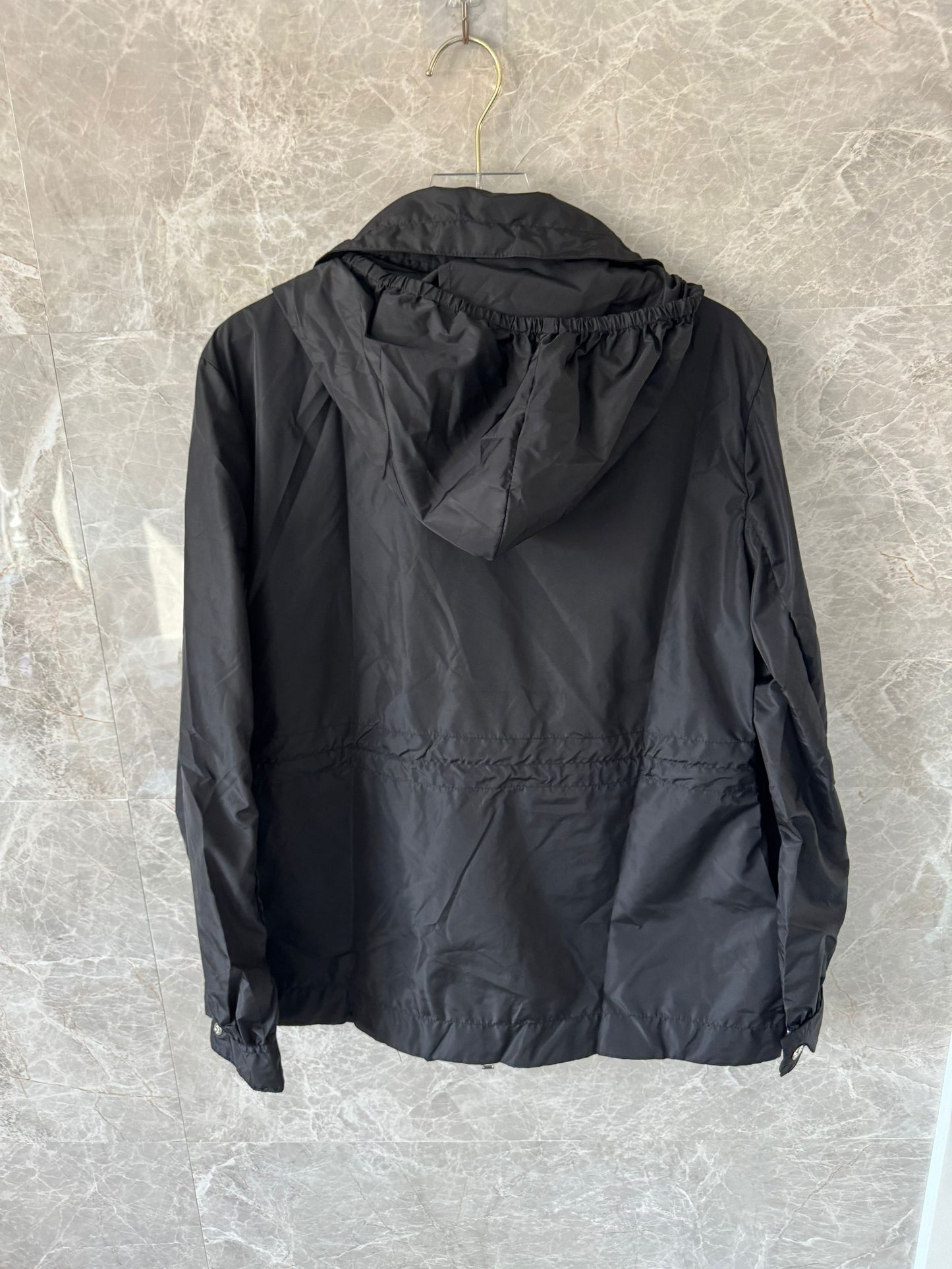 Moncler lightweight hooded jacket
