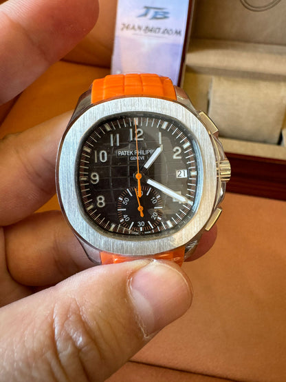 Patek Philippe Aquanaut Chronograph 5968A-001 – Orange Rubber Strap