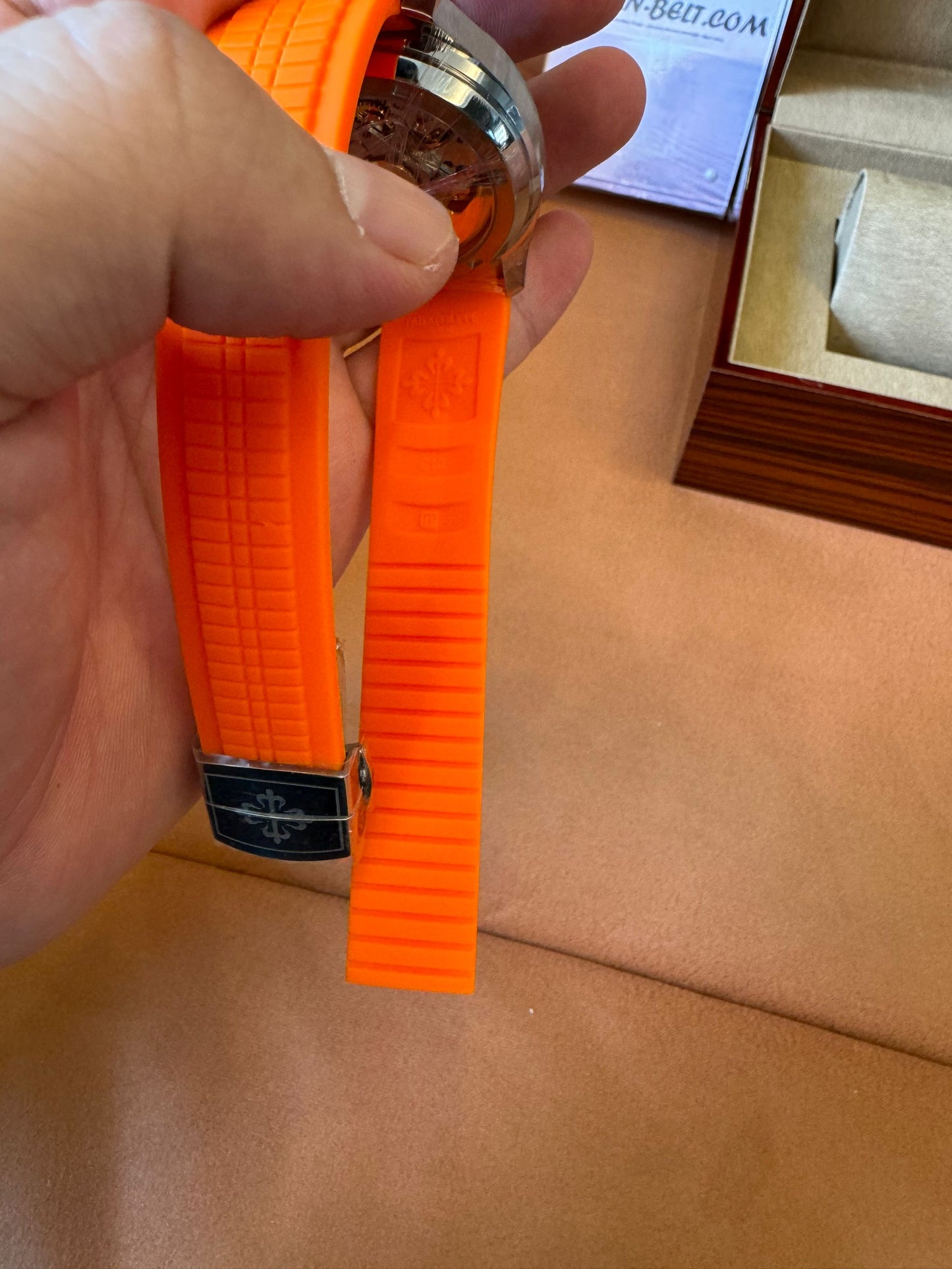 Patek Philippe Aquanaut Chronograph 5968A-001 – Orange Rubber Strap